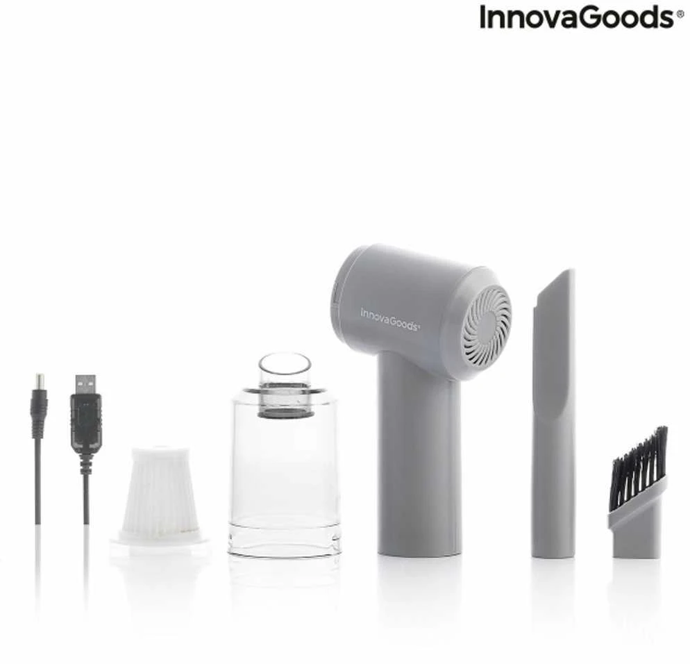 Mažas belaidis įkraunamas rankinis dulkių siurblys Recuum InnovaGoods