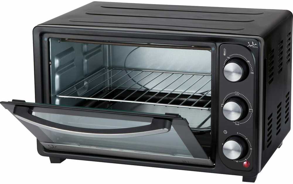 Elektrinė krosnelė Mini Orkaitė - Jata 28l Juoda 1500w Hn928