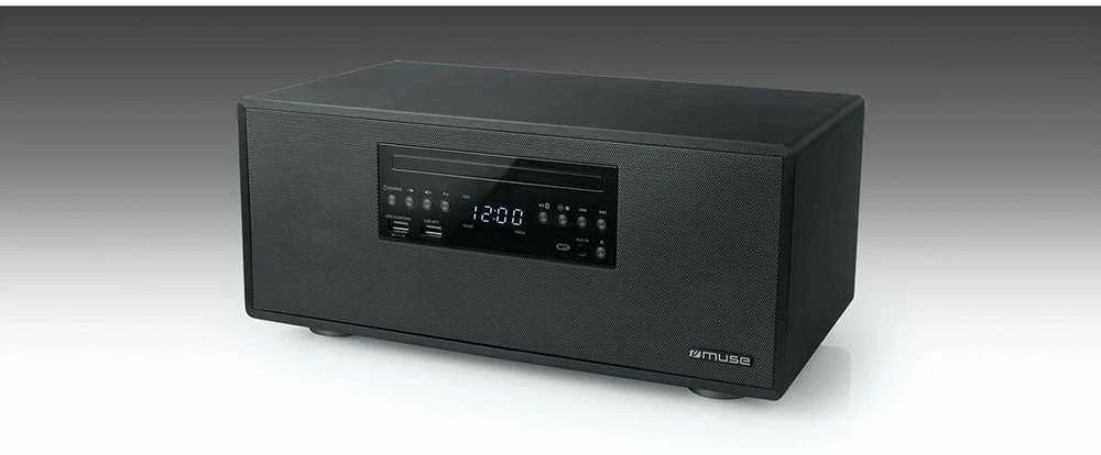 Muzikinis centras Muse | Bluetooth Micro System | M-692 BTC | 2 x 30 W | Bluetooth | Belaidė jungtis | NFC features | Juodas