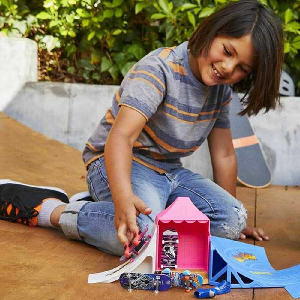 Žaislų rinkinys - Mattel Hot Wheels Riedlenčių pramogų parko nuolydžiai ir trasos