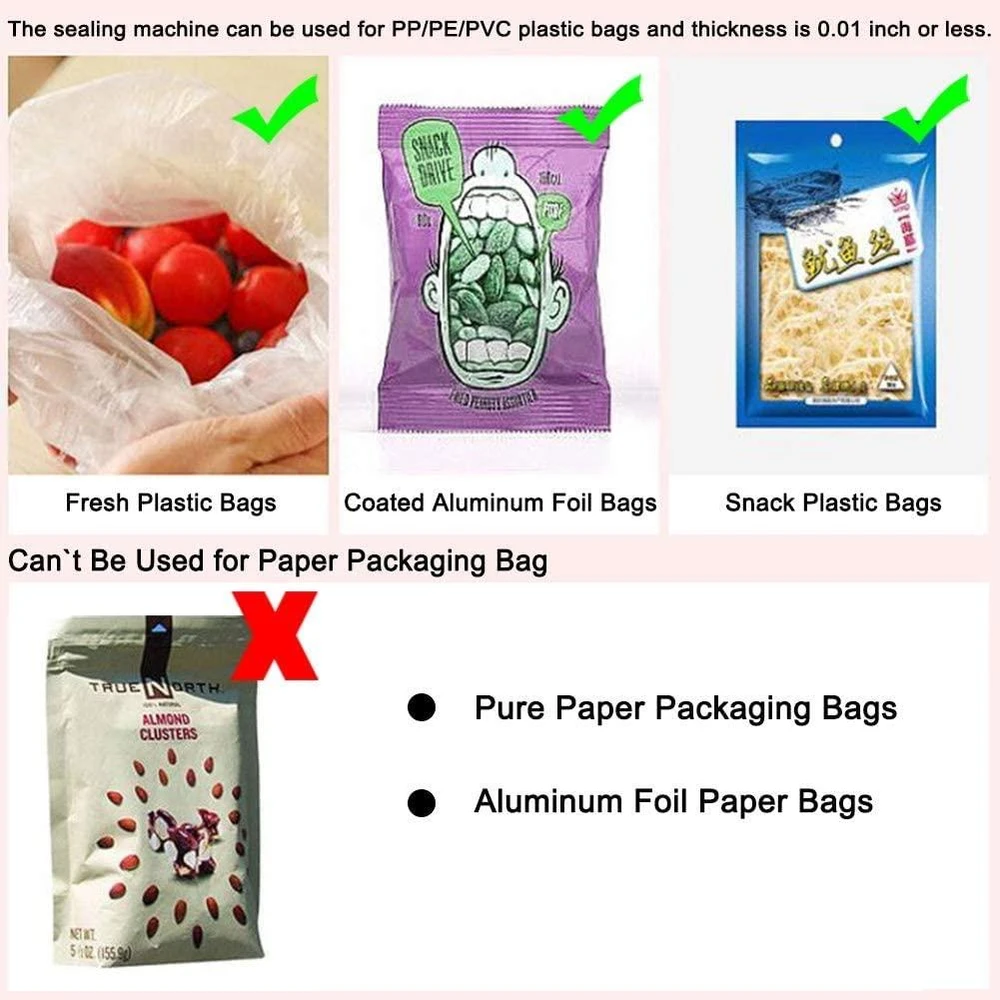 Mini plastikinių pakuočių sandariklis