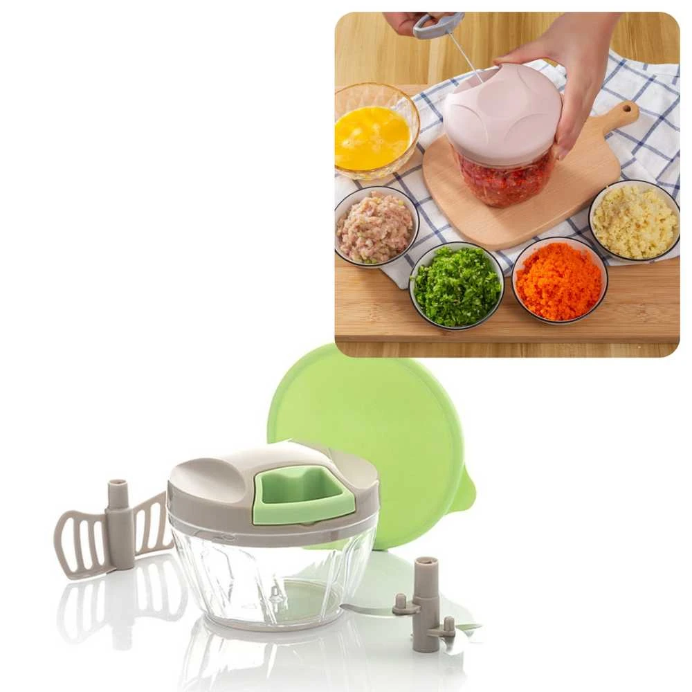 Rankinis mini smulkintuvas su traukimo virve Spinop InnovaGoods