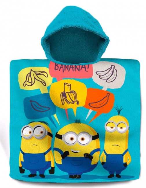 Minions rankšluostis,Pončas 60x120 cm