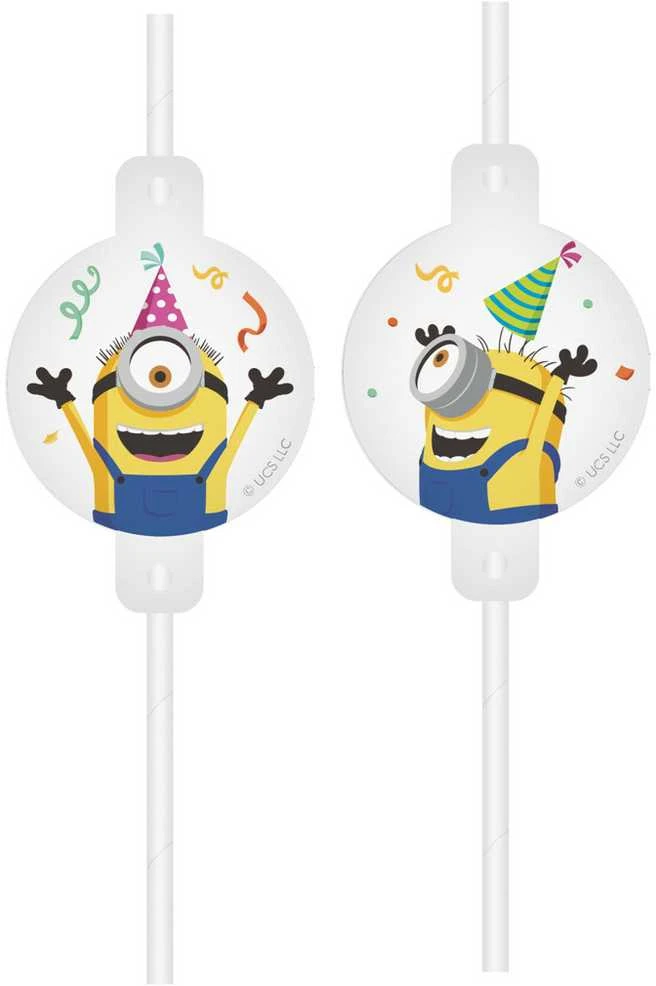Globos Europe Bv Minions papirsugerør