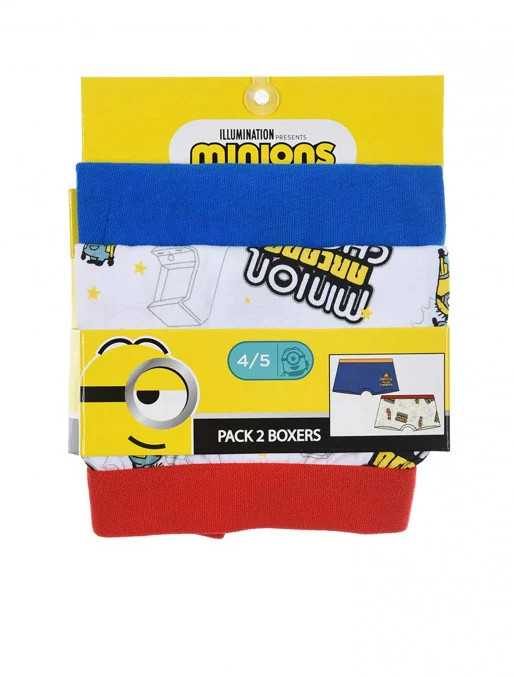 Minions vaikiški bokseršortai, 2 vnt. pakuotėje, 2/3 metai