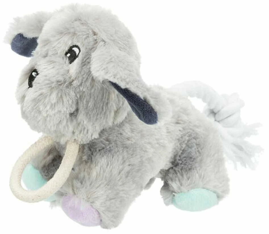 Trixie Junior Rope Dog, pliušinis, 24 cm