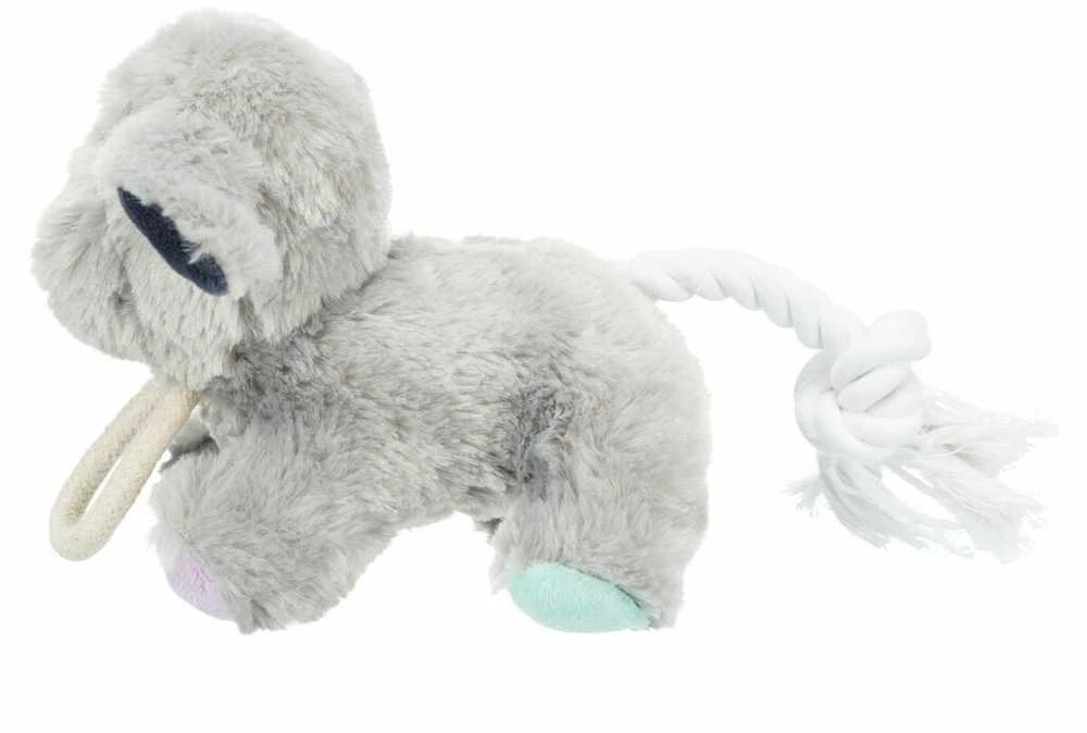 Trixie Junior Rope Dog, pliušinis, 24 cm