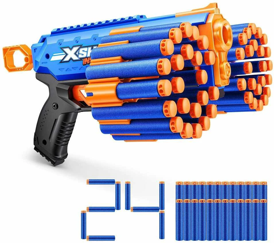 XSHOT - Beprotybės 1 serija Manic - 24Darts - (36603)