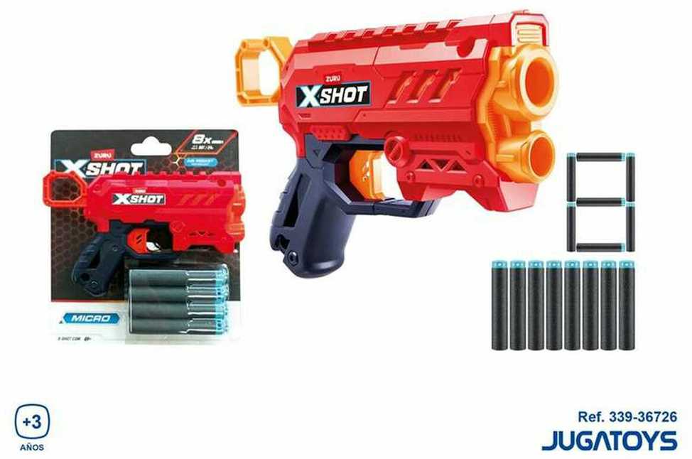 XShot Žaislinis šautuvas su kulkomis X-Shot Micro 2.0 36726TQ1
