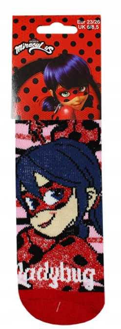 „Miraculous Ladybug Kids“ storos neslystančios kojinės 27/30