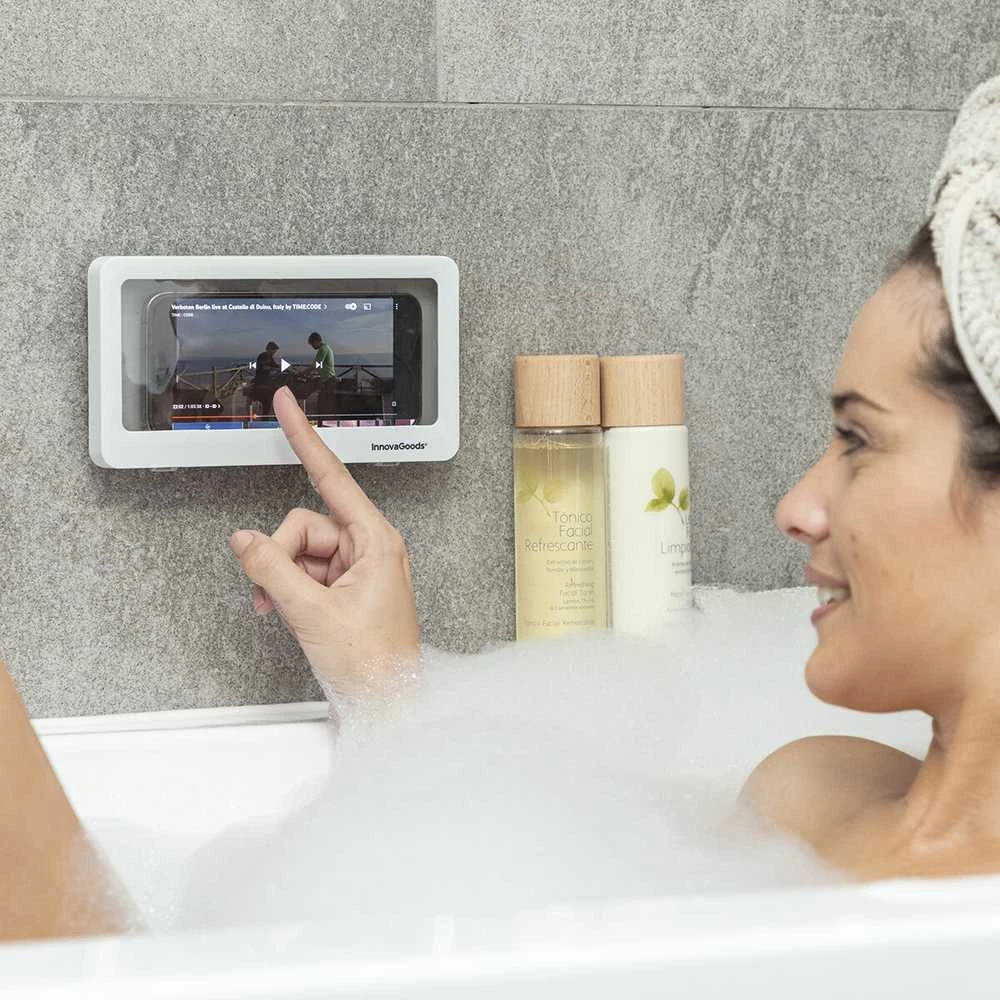 Vandeniui atsparus sieninis dėklas išmaniajam telefonui Cashower InnovaGoods