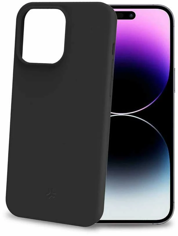 Dėklas Celly CROMO1056BK, Cover, Apple, iPhone 15, 17 cm (6.7"), Juodas