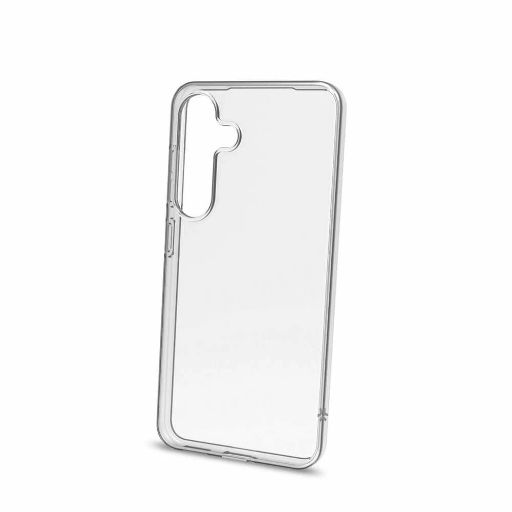 Celly Gelskin TPU dėklas Galaxy S25 telefonui, skaidrus