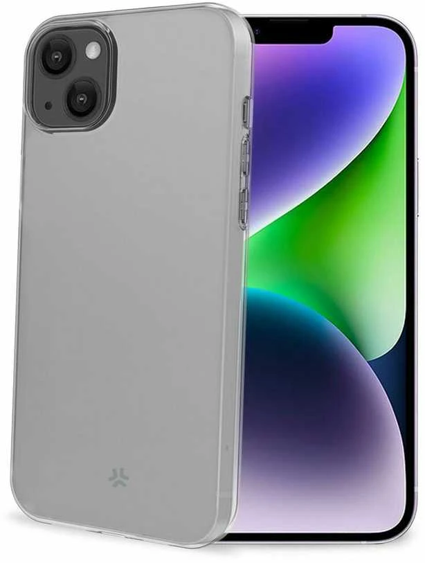 Celly GELSKIN1055, Dėklas, Apple, iPhone 15 Plus, 17 cm (6,7"), Permatomas