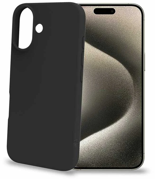Dėklas Celly CROMO1078BK, Cover, Apple, iPhone 16, 15.5 cm (6.1"), Juodas