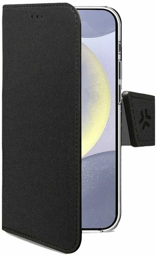 Dėklas Celly WALLY, Wallet case, Samsung, Galaxy S25+ 5G, 17 cm (6.7"), Juodas