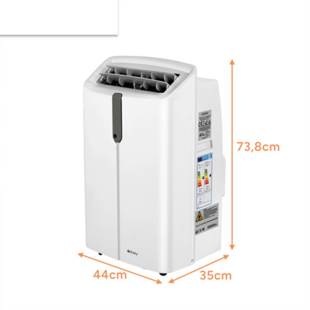 Mobilus oro kondicionierius 12000 BTU WiFi 4 viename su šildymu ir sausinimu