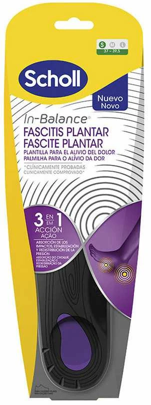 Scholl In-Balance Plantar vidpadžiai su fascitu 2 vnt dydis S