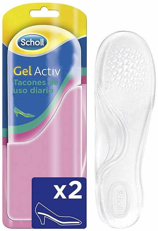 Scholl GelActiv įklotai aukštakulniams, skaidrūs