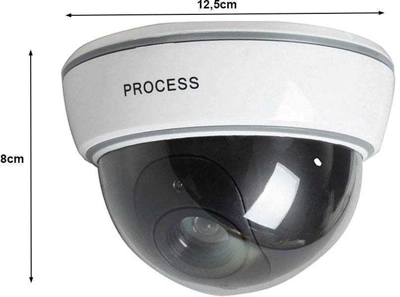 Pramoninės kameros imitacija su LED lempute 12,5x12,5x8 cm