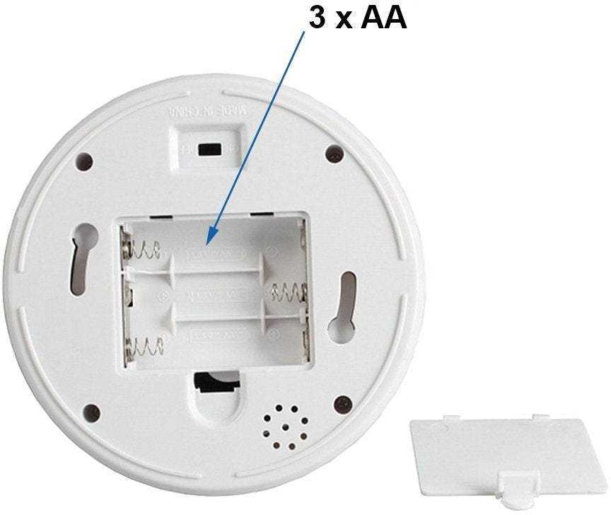 Pramoninės kameros imitacija su LED lempute 12,5x12,5x8 cm