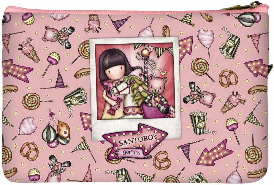 Penalas Santoro Penalas su Pouch Gorjuss Fairground Carouse