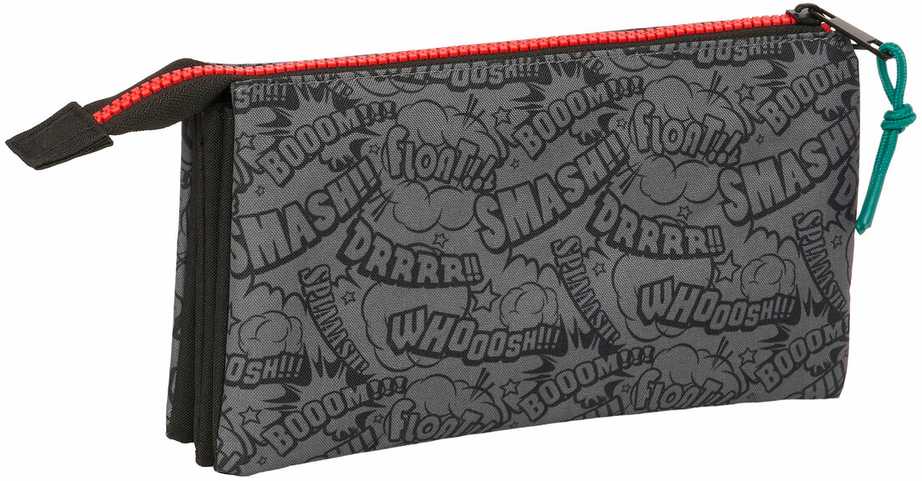 Safta My Hero Academia triple pencil case
