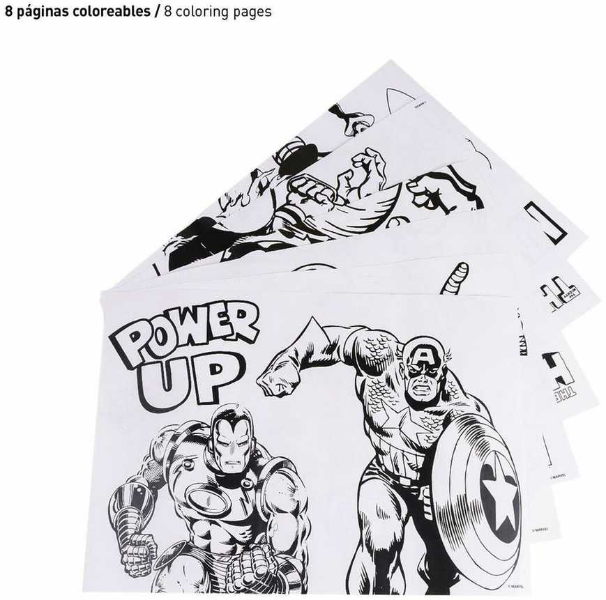 CERDÁ Marvel Colouring stationery set