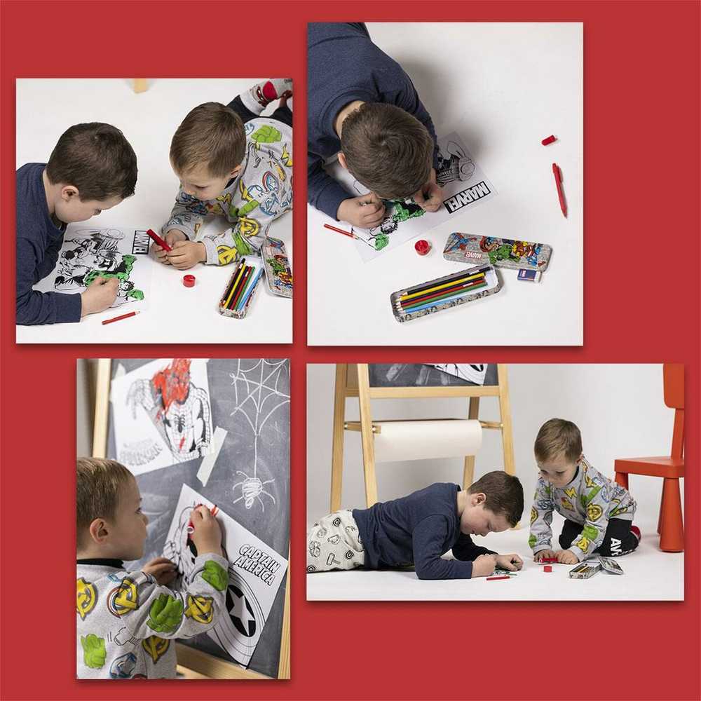 CERDÁ Marvel Colouring stationery set