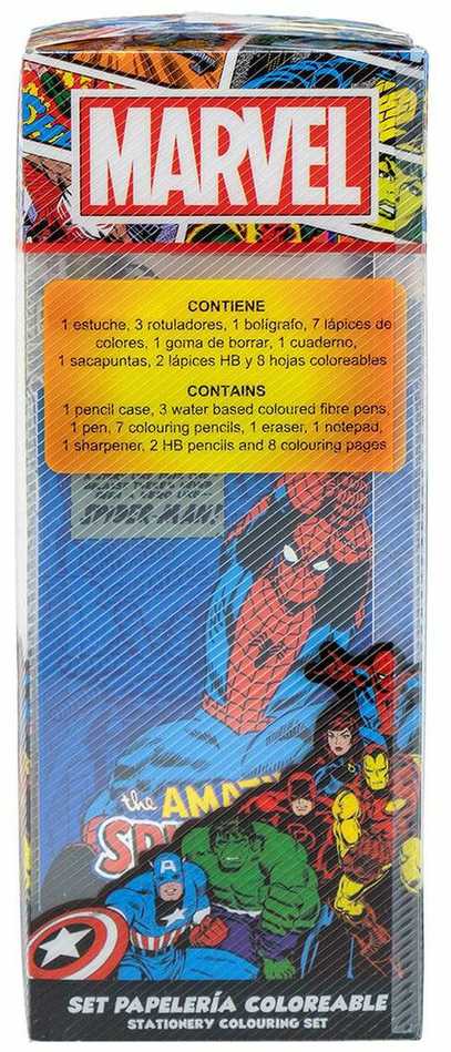 CERDÁ Marvel Colouring stationery set