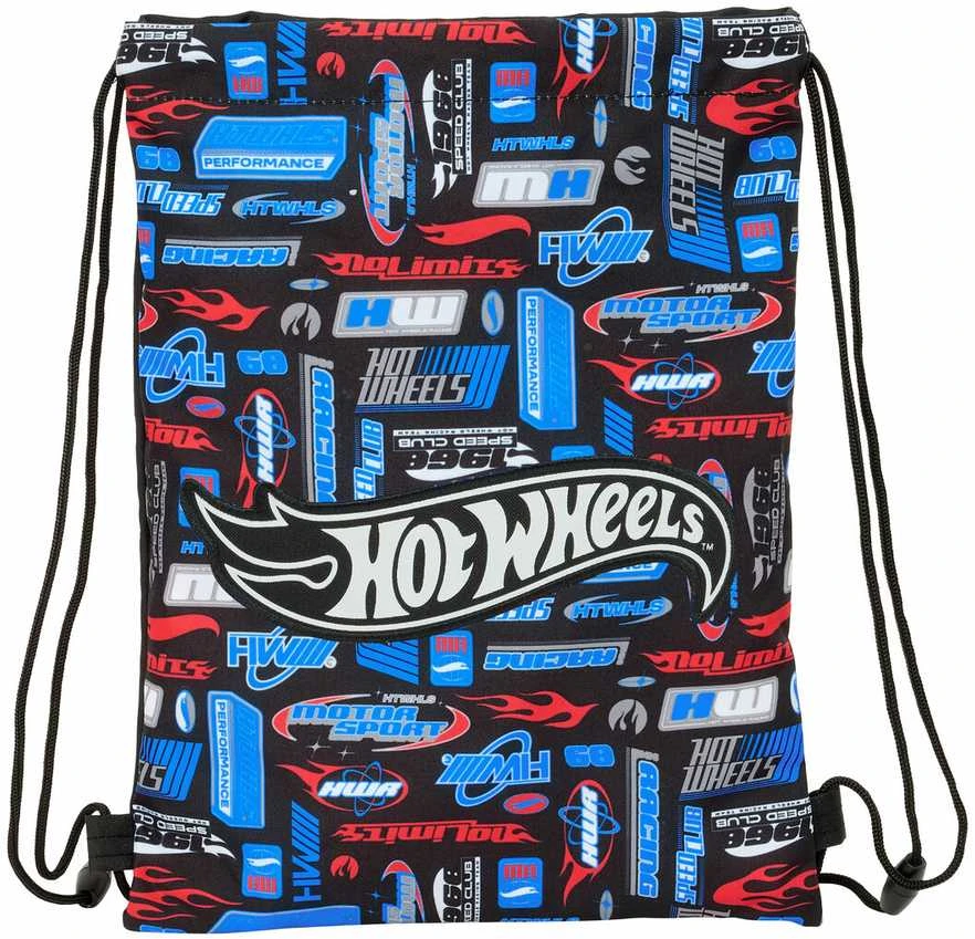 Safta Mokyklinis krepšys Hot Wheels Spalvotas 26 x 34 x 1 cm