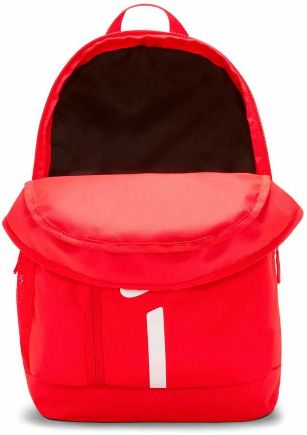 Kuprinė Nike Academy Team Raudonos 45x30x13 cm Talpa 22 litrai