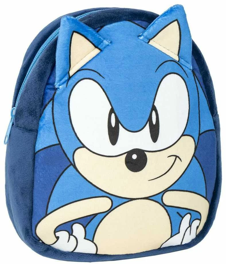 Sonic The Hedgehog Ežiuko Soniko pliušinė kuprinė, 22 cm