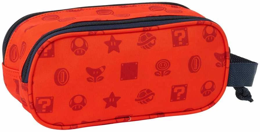 Safta Super Mario Bros double 3D pencil case