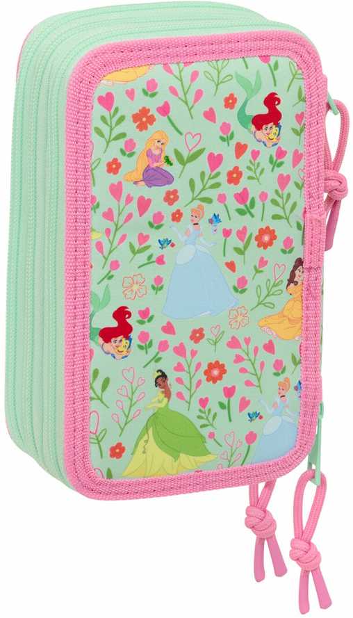 Mokyklinė trūsa - SAFTA - Disney princesės Bloom - 37 priemonės komplekte - Daugiakampis - Vaikams nuo 5 iki 14 metų