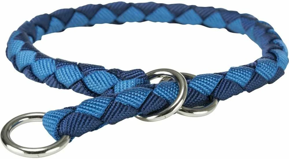 TRIXIE Cavo antkaklis pusiau smaug., S 30-36cm/12mm, indigo/mėlynas