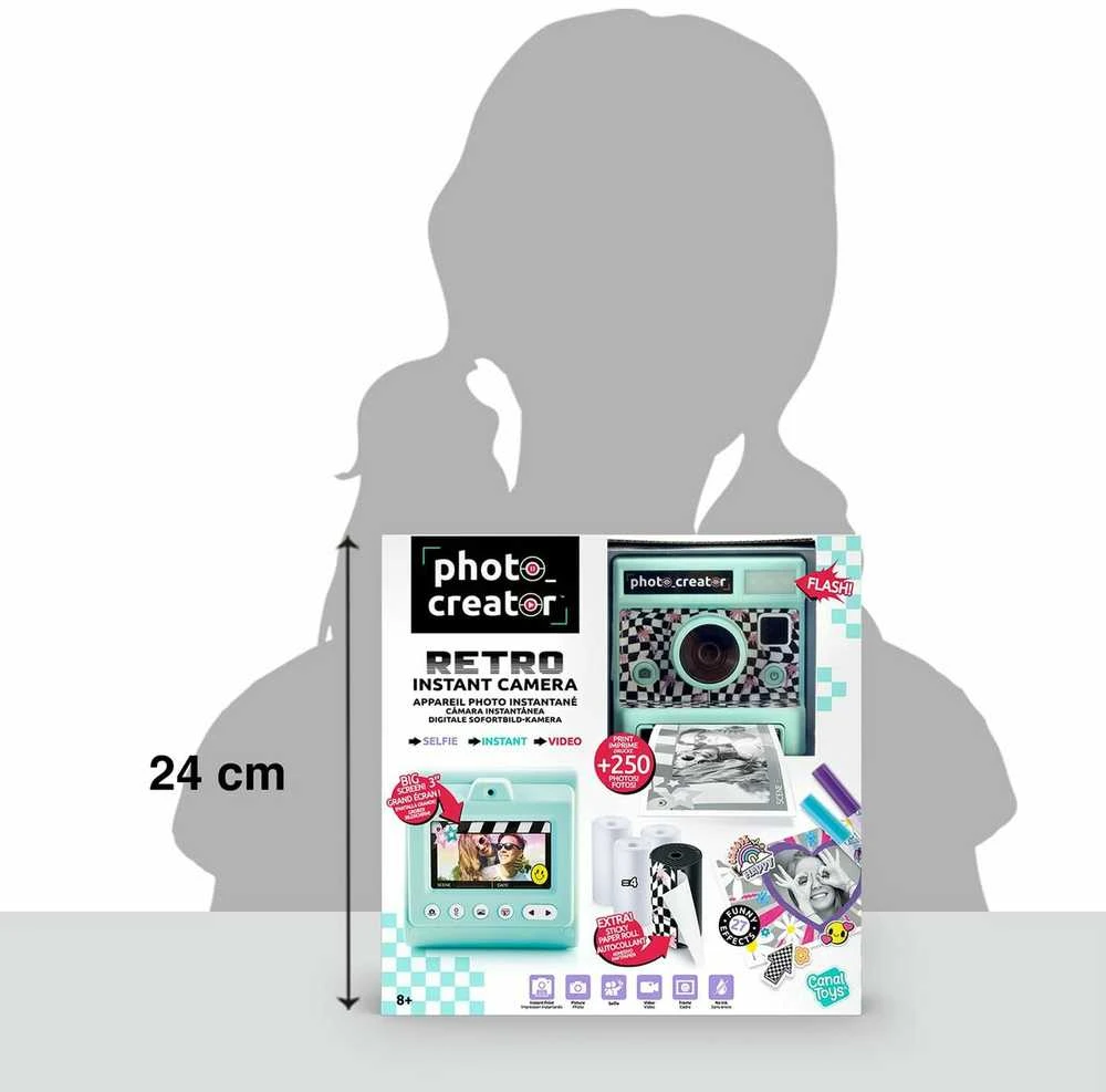 Canal Toys Studio Creator Photo Creator Retro momentinis fotoaparatas - retro pikakamera