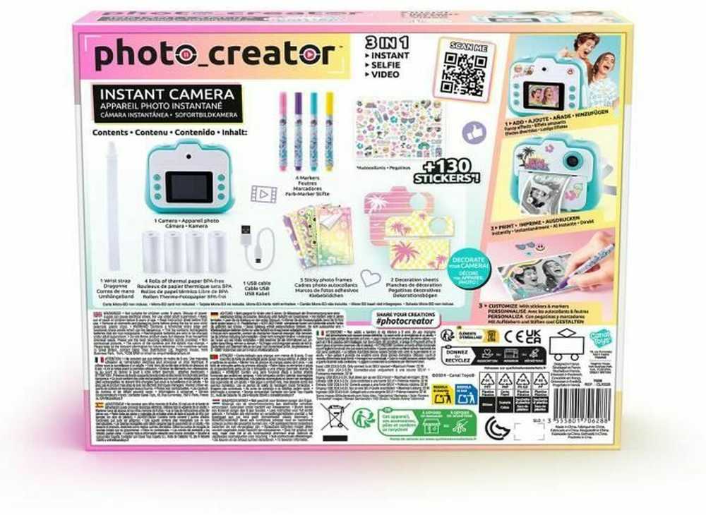 Studio Creator Momentinė kamera Canal Toys CLK 028