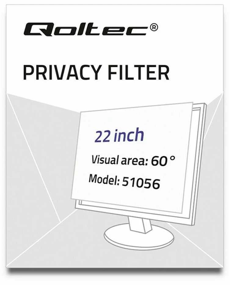 QOLTEC 51056 Qoltec Privatizuojantis filtras RODO | 22 | 16:10