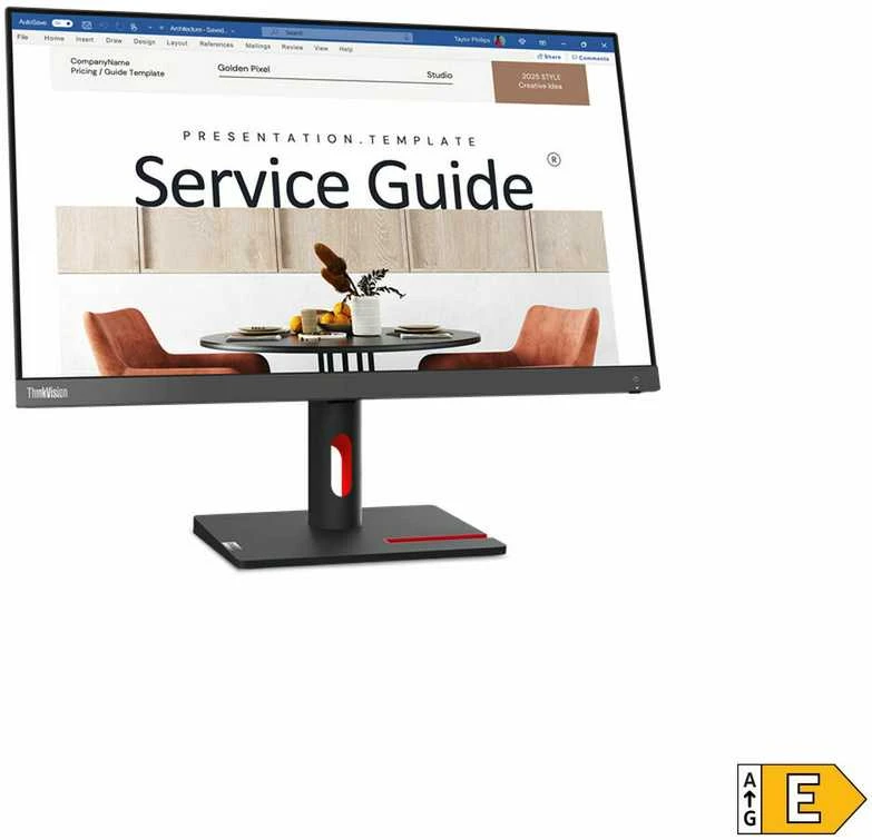 Monitorius „Lenovo ThinkVision S24i“ – 100 Hz | „Full HD“ | 24 colių | IPS | 4 ms