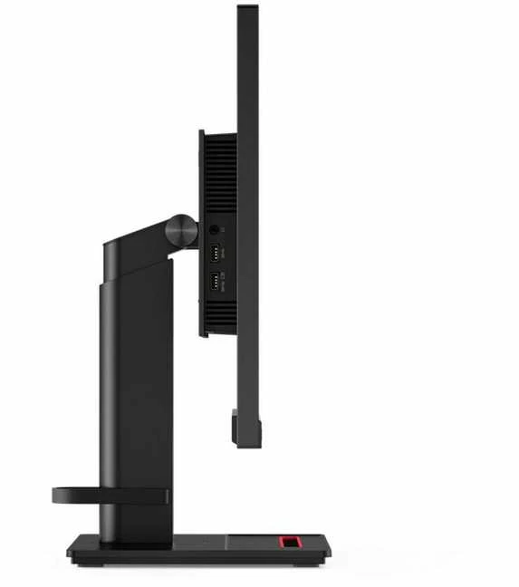 Monitorius Lenovo ThinkVision P24h-2L LED ekranas 60.5 cm (23.8") 2560 x 1440 pikselių Quad HD Juodas