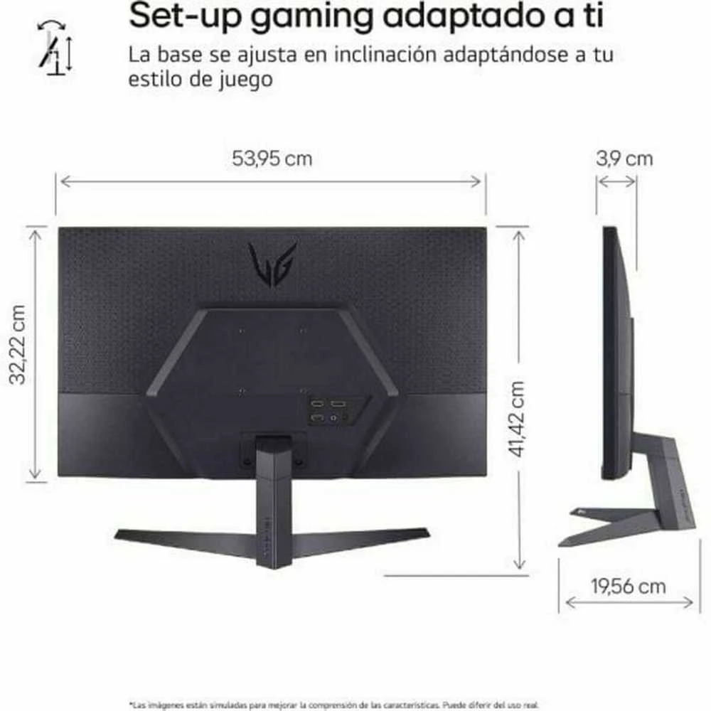 Monitorius LG UltraGear 24GS50F-B, 24", 1920 x 1080, VA, 180 Hz, 1 ms