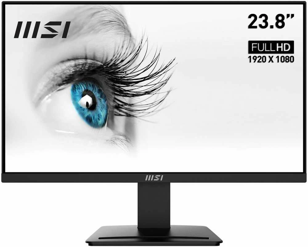 Monitorius MSI PRO MP2412 / 23.8" / VA /1920 x 1080 (FHD)/16:9/ 100 Hz /300 cd/m2/ 4 ms / Juodas
