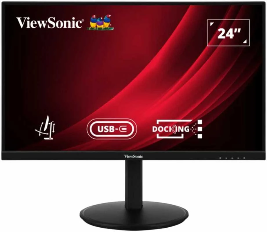 Monitorius ViewSonic VG2409U-2 – 24 colių | IPS | FHD | 4 ms | 75 Hz