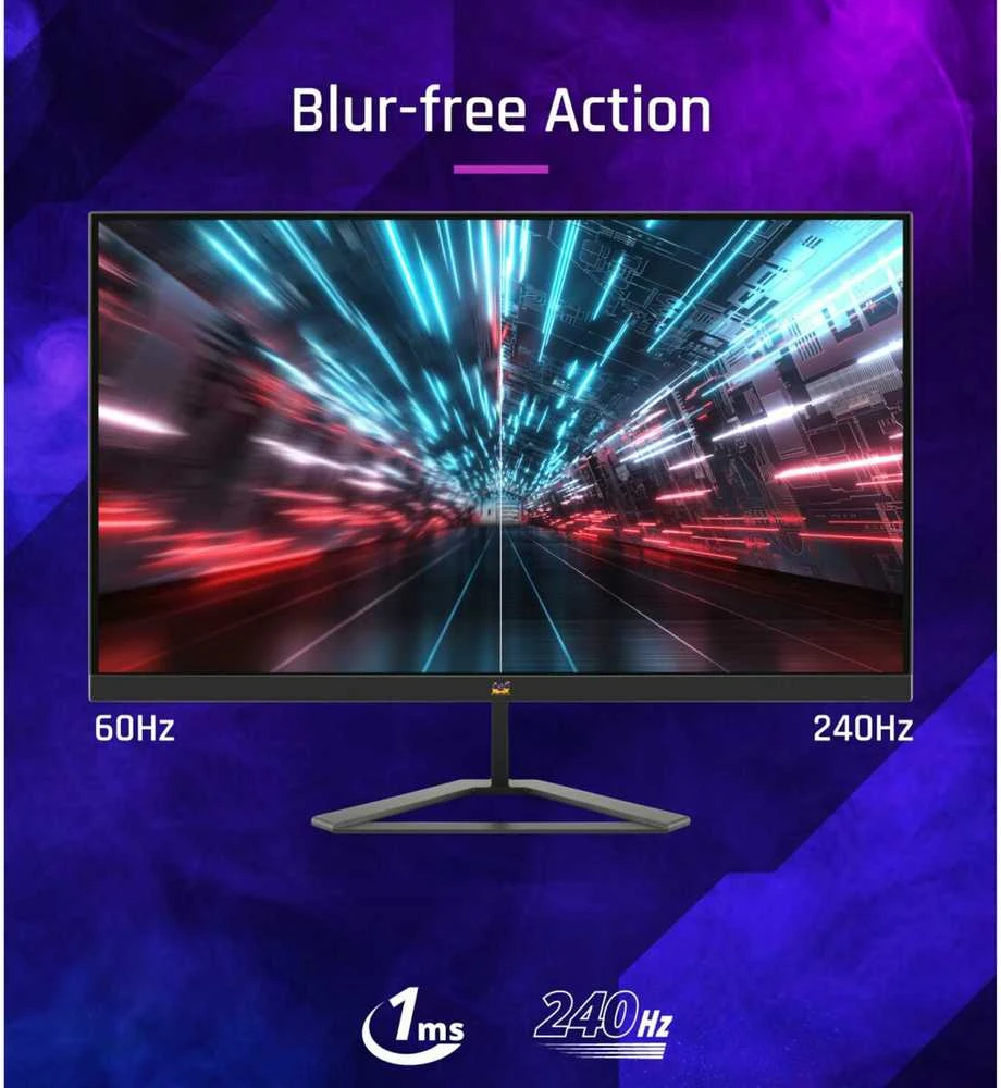 Monitorius ViewSonic VX2479A-HD-PRO – 24" | IPS | FHD | 1 ms | 240 Hz | HDMI, DisplayPort