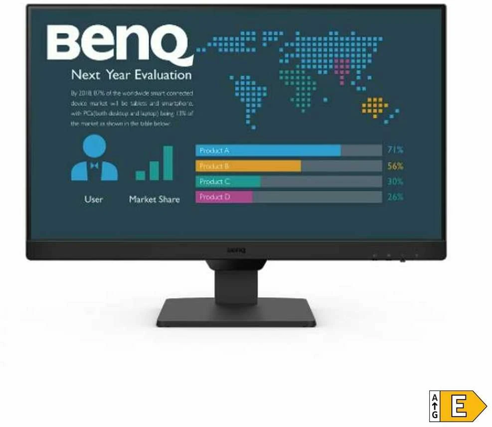 Monitorius BENQ BL2490 23,8 colio FHD IPS 250cd/m2 5ms 100Hz HDMIx2 DP garsiakalbiai