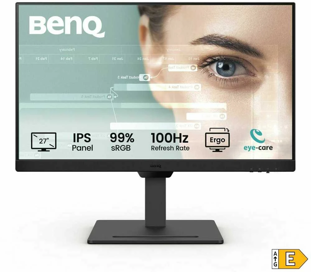 Monitorius Benq | GW2790T | 27 " | IPS | 16:9 | 100 Hz | 5 ms | 250 cd/m² | HDMI jungtys quantity 2 | Juodas