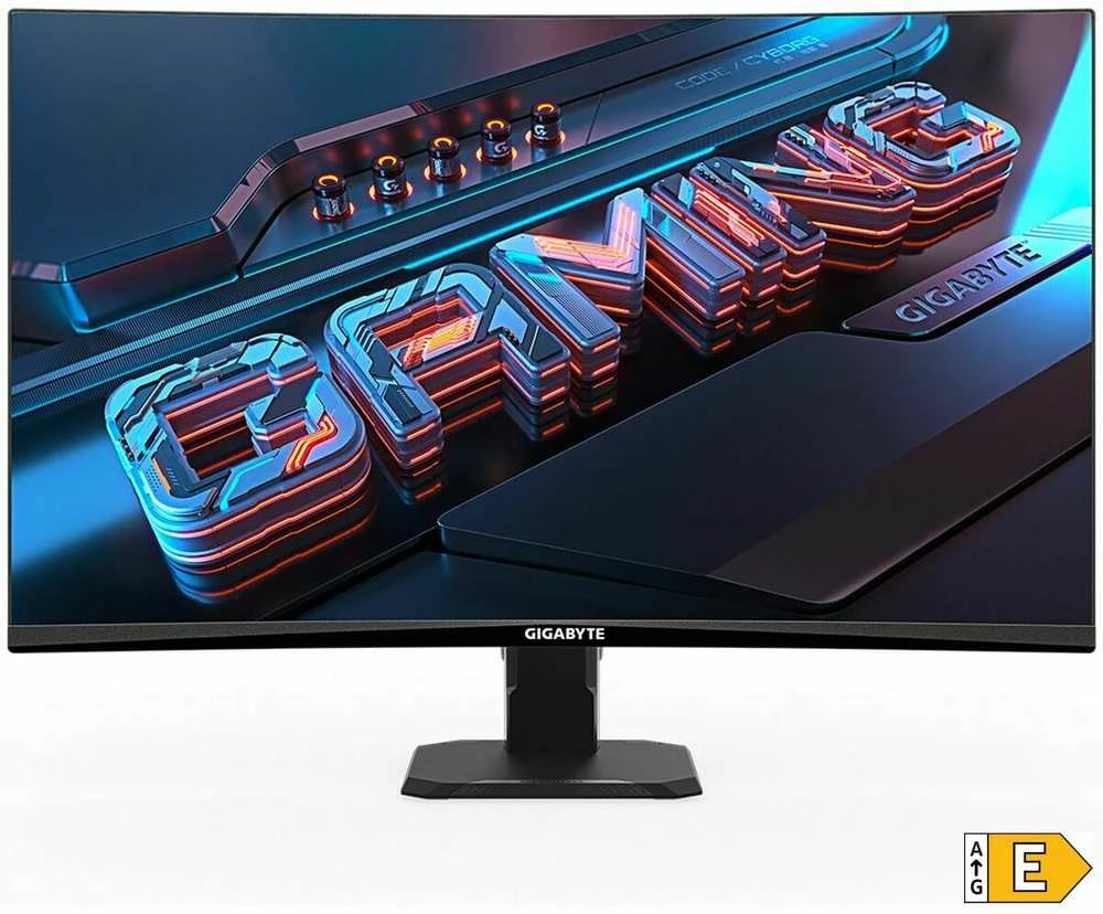 Gigabyte | Gaming Monitorius | GS27FC EK1 | 27 " | VA | FHD | 16:9 | 180 Hz | 1 ms | 1920 x 1080 | 250 cd/m² | HDMI jungtys quantity 2 | Juodas