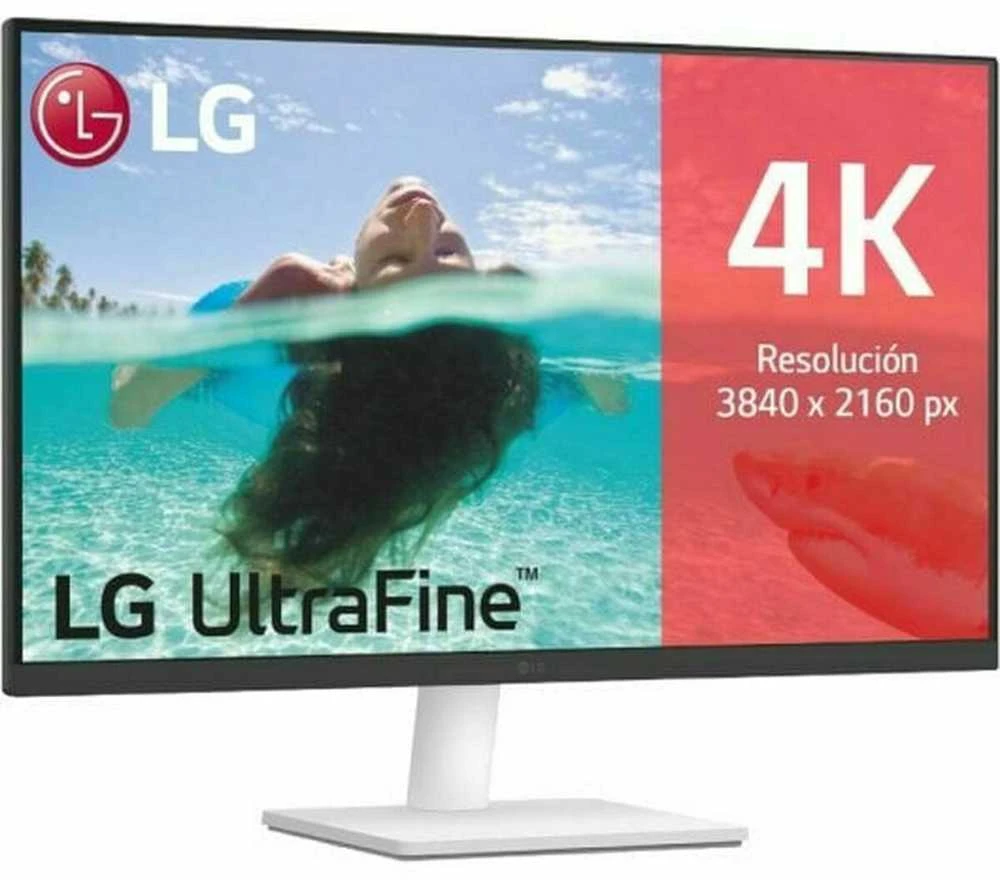 Monitorius LG | 27US500-W | 27 " | IPS | 16:9 | 60 Hz | 5 ms | 3840 x 2160 pikselių | 240 cd/m² | HDMI jungtys quantity 2