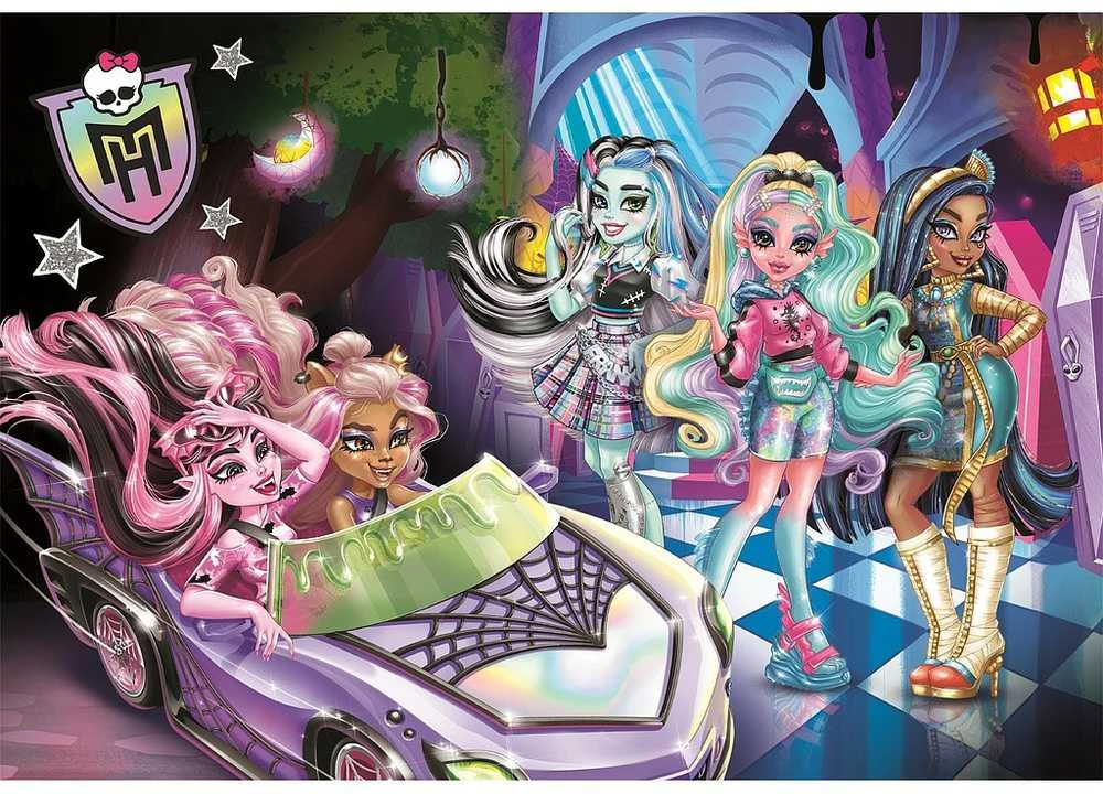Clementoni Dėlionė 104 vnt. - Monster High